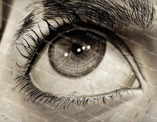 Nickel's Eye - Print of Drawing