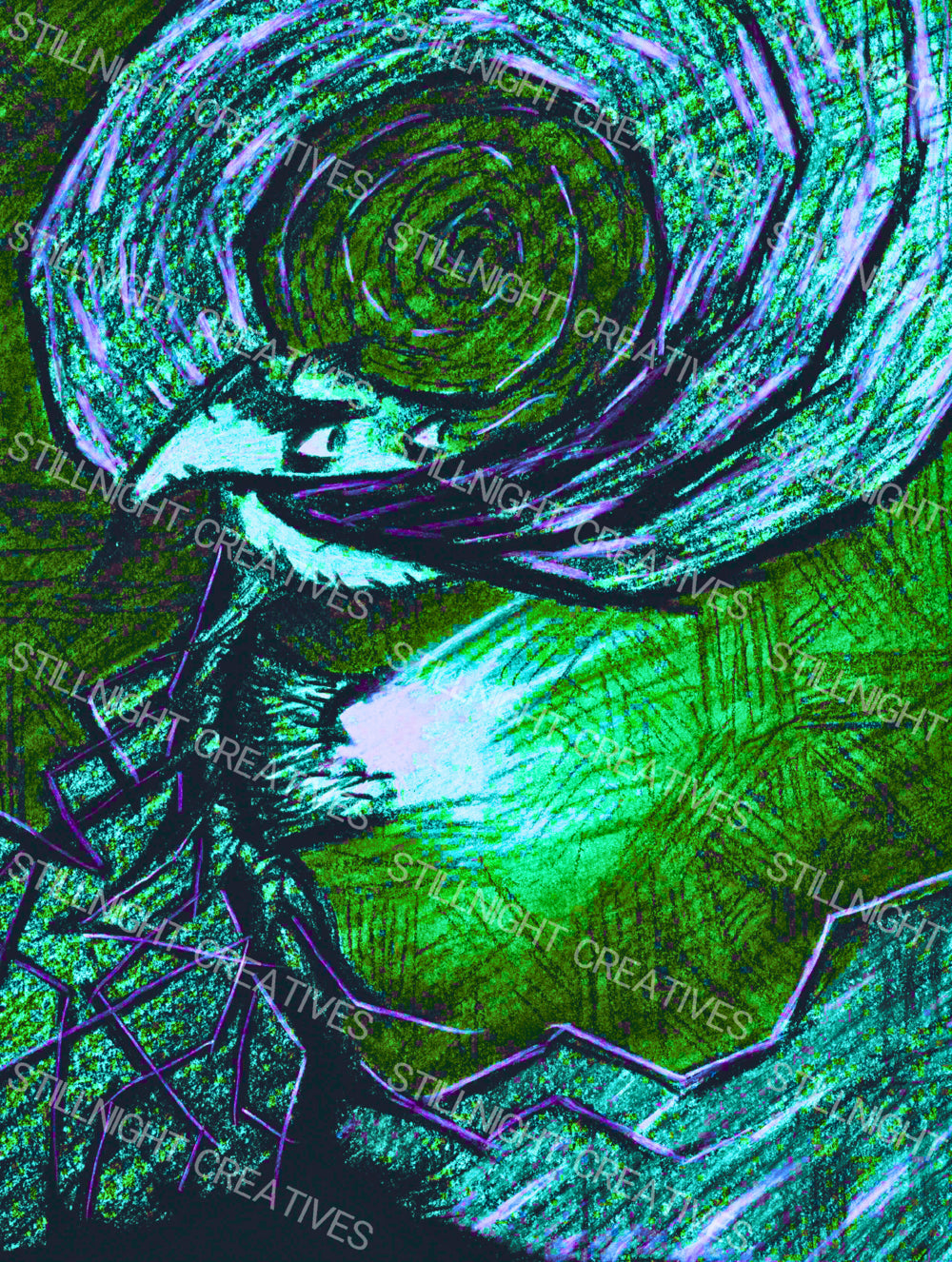 Recycle Self - Print of Drawing